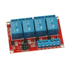 Four-channel 5VDC relay module