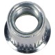 Rivet nut, cylinder knurl, cylindrical collar, M5 grade B AN 320 (100 pcs.)