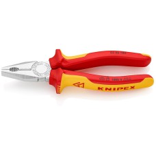 KNIPEX Combination pliers, VDE insulated, 200mm 03 06 200