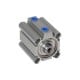 Compact pneumatic actuator CQ2-B-32X20-D