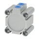 Compact pneumatic actuator CQ2B-32X10-D