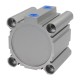 Compact pneumatic actuator CQ2B-80X50-D