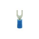 KWIM3B spade tip M3 insulated blue, 1.5-2.5mm2