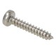 Sheet metal screw, cylinder head, PH ST 2.9x9.5, stainless steel A2 ISO 7049C (100 pcs)