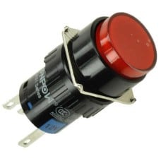 LAS3Y-11Z/R ON-ON LED jungiklis 12V raudonas