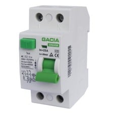 Residual current circuit breaker 16A, 30mA, 2 poles type AC