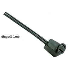 Power cord C2-10 1000mm right angle plug