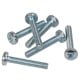 Metal screw DIN 7985 M2.5x4 galvanized white (100 pcs.)