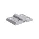 Metal hinge for profiles 20 39x30mm