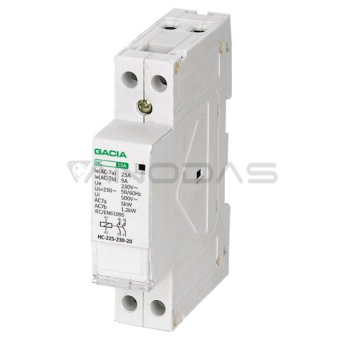 SANDASDON SANDASDON Contattore Modulare 2P Bipolare 25A 230V 2 Contatt -  A2Z WORLD SRL - A2Z WORLD SRL