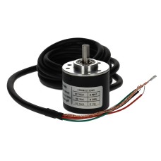 PIB3806-360-G5-24-C incremental rotary encoder, 360 imp/rev, 5-24VDC, fi38mm, 6mm shaft, OC, Wagney