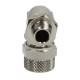 Pneumatic elbow Screwed 10 mm x 8 mm - 1/8 inch thread