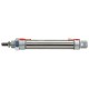 Pneumatic actuator ISO-M 25X100 stroke 100mm 1/8" double-acting