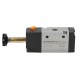 Pneumatic solenoid valve 3/2 G 1/8, NC monostable (pneumatic spring)