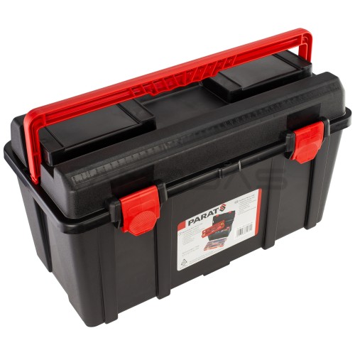 PARAT Profi-Line toolbox 475x275x255 mm, PP, black-55390020