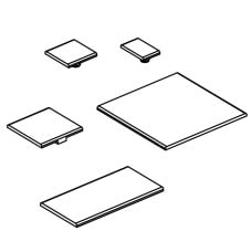 Profilinis dangtelis 90x90, skirtas 169090L