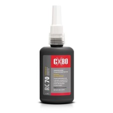 RC70 Nuolatinio fiksavimo sriegio klijai 50ml CX-80