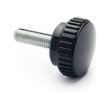 Knurled knob B.193/18 p-M5x40 - threaded pin made of galvanized steel