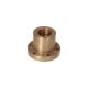 Brown trapezoidal nut with collar 44x7 Left-handed