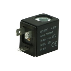 SC2-D8 solenoidinio vožtuvo ritė 22 mm 48V DC