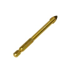 Hex drill for glass and tiles, 1/4" fi 7mm