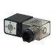 Solenoid valve coil 210 24VAC + connector