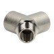 Y-type threaded double connector WZW, threaded branch 2 x G 1/2 GW - G 1/2 GZ