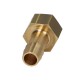 Threaded hose connector ext, G1/4-9 16 bar