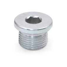 Threaded plug DIN 908-ST-G1/4-AC - galvanized steel