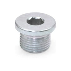 Threaded plug DIN 908-ST-M10x1-AA - galvanized steel