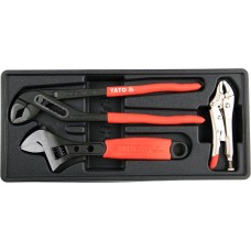 Drawer insert, pliers, 3 pieces YATO