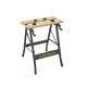 Folding workbench vice