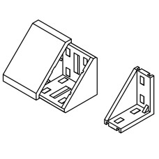 Sutvirtinimo kampas 58x57