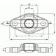 igubal EFOM-04 flange bearing