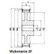 HTD 64-8M-20/3F sprocket for 20mm wide belt