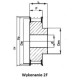 HTD 40-3M-15/2F sprocket for 15mm wide belt