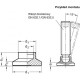 Pressure foot GN 631-18-4.5 - for set screws gn 632.1 / gn 632.5