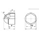 Dangtelio dangtelis AN 283 (S8) M5 baltas (10 vnt.)