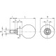 Besisukanti rankena P.111/47+x-M10 – duroplast