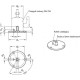 GN 784.1-60-MT flanšai – GN 784 pasukamoms rutulinėms jungtims montuoti