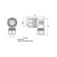 Electrical connector TS21NS05 30A/500V