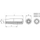 Nesisukanti rankena I.580/80 N-14 – technopolimeras