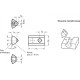 T-nut GN 506-8-M5 - accessories for T-slot profile systems, with guide threshold