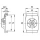 Side guide holder MPG-2S - for smooth side guides