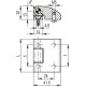 CMDX-AL-P-90-AN hinge - both body parts at the same height