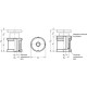 Positioning module GN 350-70-22-A-ST - Positioning module