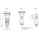 Indexing pin GN 618-6-A - for welding