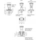 Indexing pin GN 817.5-10-24-B - precise positioning, pin with conical tip