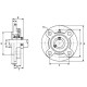 Bearing unit UCFC218.SNR