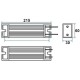 Stabdymo rezistorius 250Ohm 300W 2.2 3Kw keitikliams